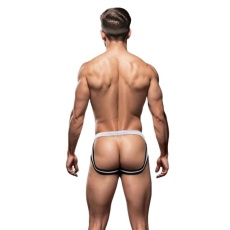 Envy - Sport Mesh Jock - White/Black - S/M 照片
