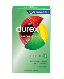 Durex - Tropical Flavors Condom 12's Pack photo