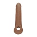 RealRock - Penis Sleeve 9" - Brown photo-3