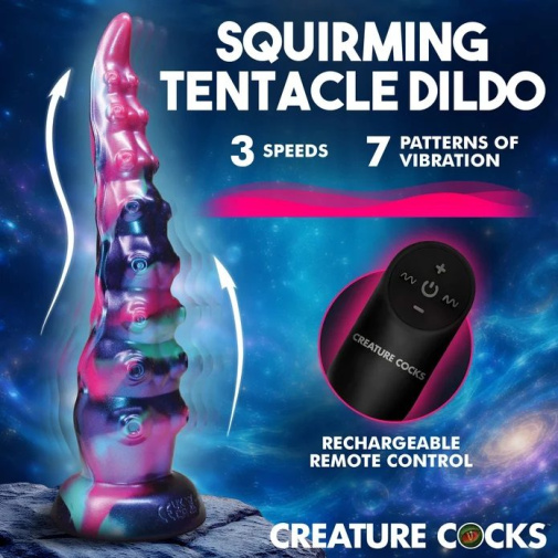 Creature Cocks - Tenta-Squirm 仿海怪触手震动假阳具 照片