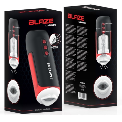 Jamyjob - Blaze Mouth Suction Vibro Masturbator photo