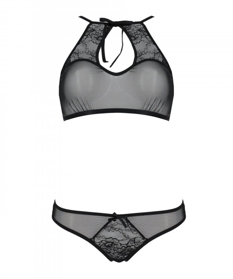 Passion Eco - Ursula Set - Black - S/M photo