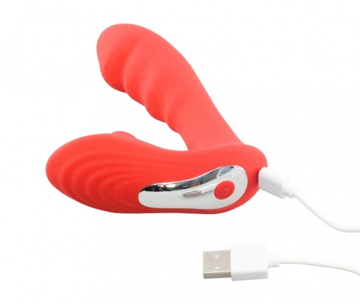 T-Best - ClitClit Addiction Suction Vibe - Red photo