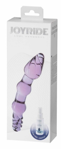 Joyride - 优质玻璃 GlassiX 假阳具 17 号 - 紫色 照片