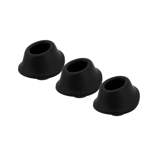 Womanizer - Premium 适用更换吸头中码3个装 - 黑色 照片