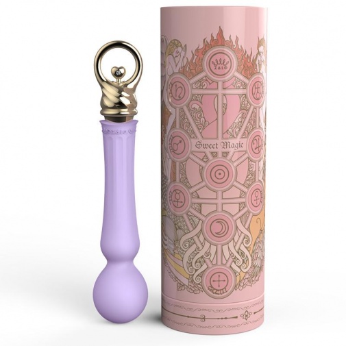 Zalo - Confidence Heating Massager - Fantasy Violet photo