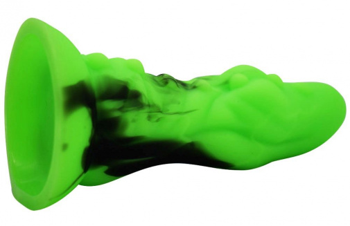 FAAK - 鳄鱼假阳具 - 绿色/黑色 照片
