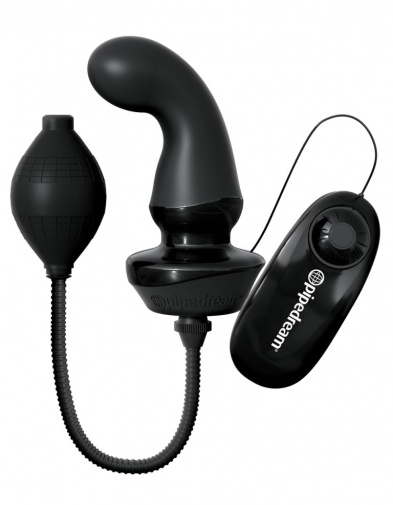 Pipedream - Inflatable P-Spot Massager - Black photo