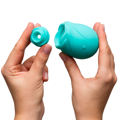 Romp - Rose Glow Pleasure Air Stimulator - Blue  photo