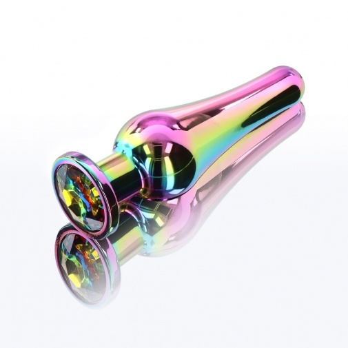 ToyJoy - Twilight Bum Bijou Plug M - Rainbow photo