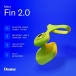 Dame - Fin 2.0 Finger Vibrator - Citrus photo-2