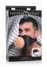 Master Series - Pussy Face Oral Sex Mouth Gag - Black photo-6