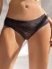 Ohyeah - Lace Crotchless Panty - Black - 2XL 照片-2