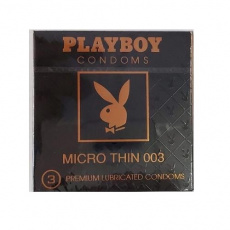 PlayBoy - Micro Thin 0.03 - 3's Pack photo