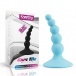 Lovetoy - Lure Me Beaded Anal Plug - Blue photo-6