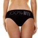 Hustler - Bling Booty Short '100%' - Black - SM photo