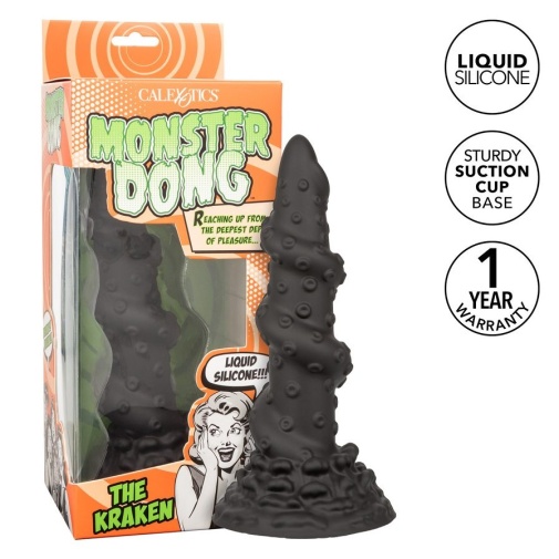 CEN - Kraken Monster Dildo - Black photo