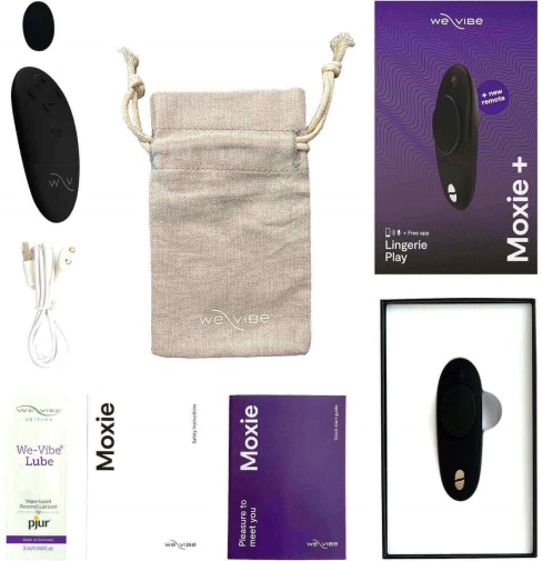 We-Vibe - Moxie Tease us Set - Black photo