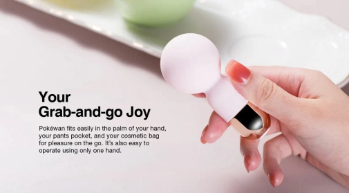 Honey Play Box - Pokewan Mini Massager - Pink 照片