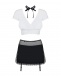 Obsessive - Secretary Costume 5 pcs - Black - L/XL photo-7