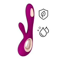Lelo - Soraya Wave G點&陰蒂兔仔按摩棒 - 深玫瑰色 照片