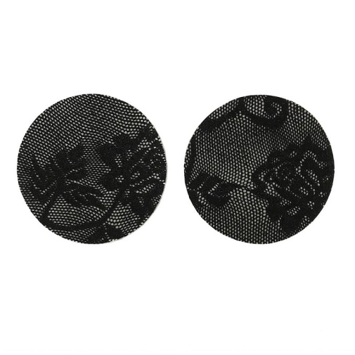 Ohyeah - Lace Nipple Covers - Black photo