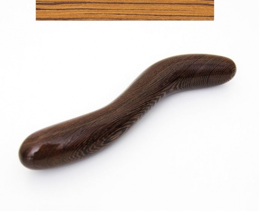 DeeLeeDoo - Boa Wood Dildo - Zebrano photo