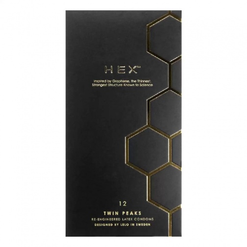 HEX - 蜂窝纹安全套 12个装 照片