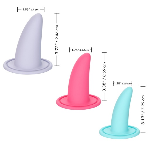 CEN - She-ology 3 pcs Wearable Vaginal Dilator Set photo