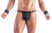 Svenjoyment - Male Thong w Hand Cuffs - Black - S photo