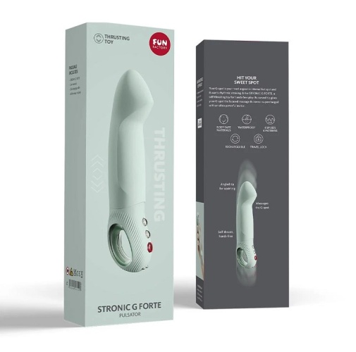 Fun Factory - Stronic G Forte G點衝擊震動器 - 鼠尾草綠 照片
