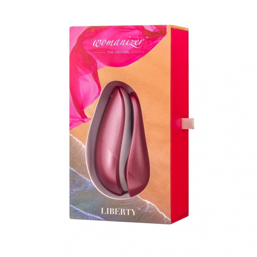 我們想通知您,適用於 Wow Tech 產品(ROMP、Womanizer、We-Vibe、Arcwave)的充電器適配... Womanizer - Liberty 便攜版陰蒂吸啜器 - 紫紅色 照片-10