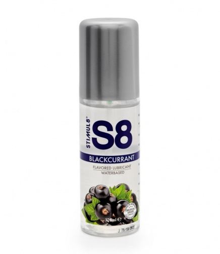 S8 - 黑加仑子味水性润滑剂 - 125ml 照片