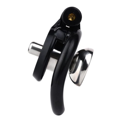 FAAK - Chastity Cage 45mm w Catheterization Hood - Black 照片