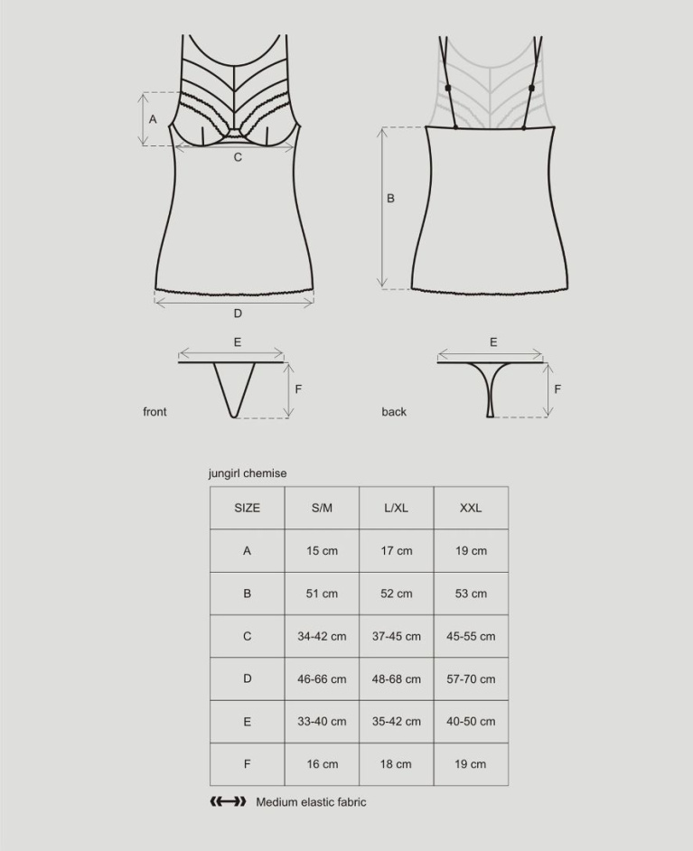 Obsessive - Jungirl 连衣裙和丁字裤 - XXL 照片