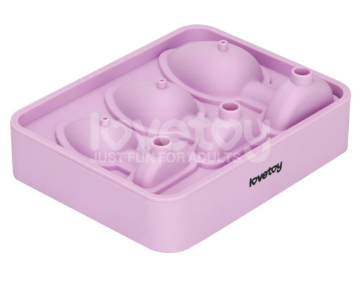 Lovetoy - Anal Plug Chocolate Ice Tray - Pink 照片
