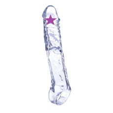 Nasstoys - 7.5" Magic Penis Extender w Ball Strap - Clear 照片