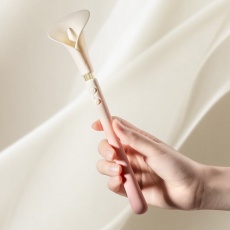 Zalo - Calla Dual Head Vibrator - Ivory White 照片