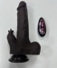 Secwell - Vibro Dildo w Clit Stimulator - Black 照片