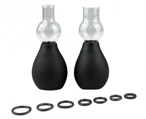 Easytoys - Nipple Sucker Set - Black photo