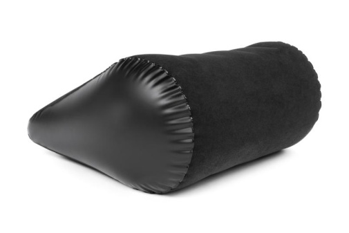 This inflatable pillow is designed to meet all your needs pe... Bedroom Fantasies - Droplet Inflatable Pillow - Black photo