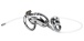FAAK - Metal Chastity Cage w Catheter & Plug 照片-5