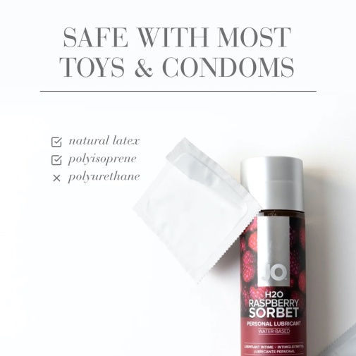 JO - H2O Raspberry Lubricant - 120ml photo