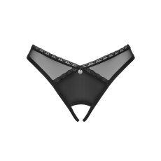 Obsessive - Latinesa Crotchless Thong - Black - M/L photo