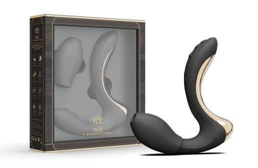 Zalo - Talis G-Spot PulseWave Vibrator - Obsidian Black photo