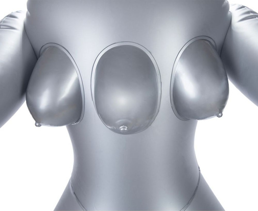 NMC - Infinity Ailen Infantable Doll - Silver photo