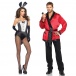 Leg Avenue - Classic Bunny Costume 4 pcs - Black - S photo-5