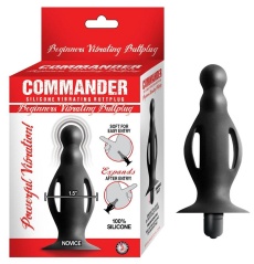 Nasstoys - Commander Vibro Plug - Black photo