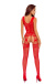Passion - Bodystocking BS120 - Red photo-2