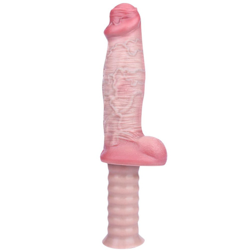 FAAK - Hand Shank Realistic Dildo 16cm - Flesh 照片